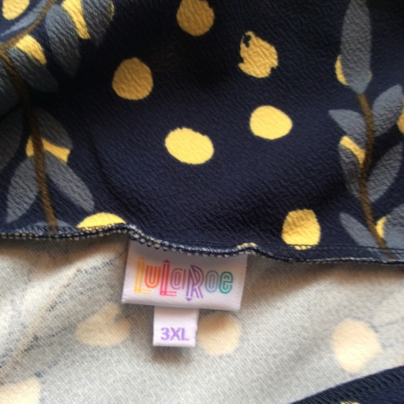 LulaRoe Skirt Cassie 3XL (2282) - Picture 4 of 4